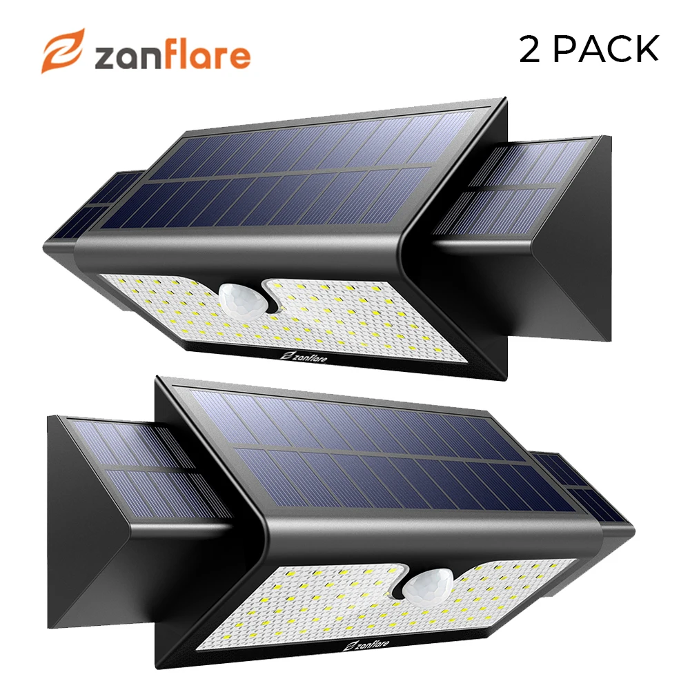 

Zanflare LED Solar Light, Motion Sensor Light for Yard, Garden Set of 2