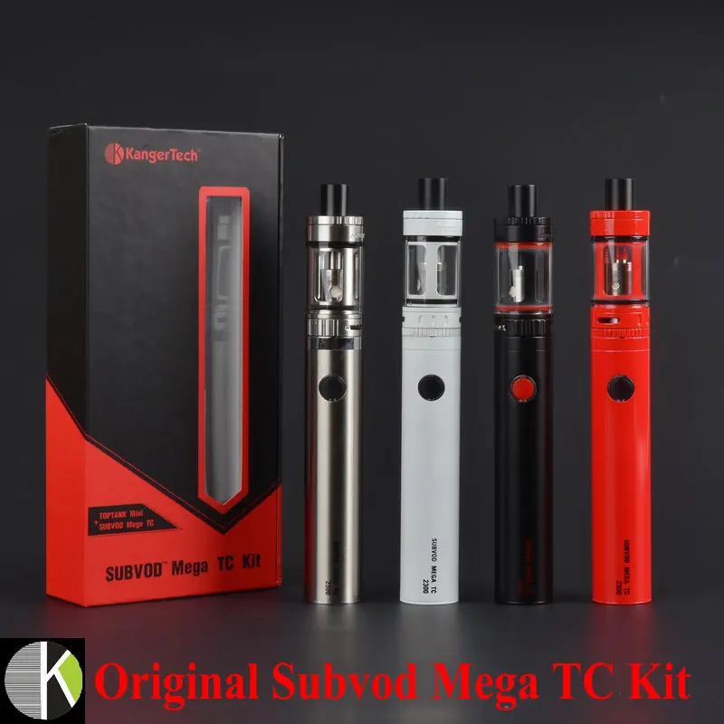 100 Original Kangertech SUBVOD Mega TC Kit with 4ml Topfill