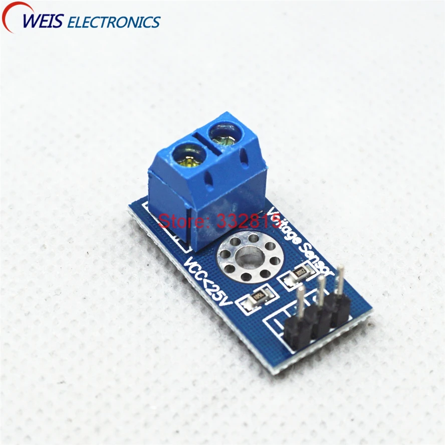 10 шт. датчик напряжения для Arduino DC усилителя Raspberry Pi Цифровой ток 0 25 в с кодом|sensors