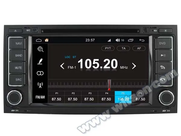 Clearance 7" Android 8.0 Oreo OS Car DVD Multimedia Navigation GPS Radio for Volkswagen Touareg 2003-2010 with Optional Car Play Function 5