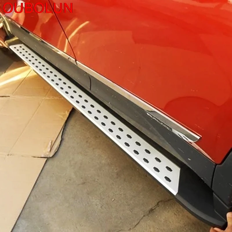 OUBOLUN для Toyota RAV4 RAV 4 2013 2014 2015 Беговая доска боковой шаг Nerf бар автомобиля