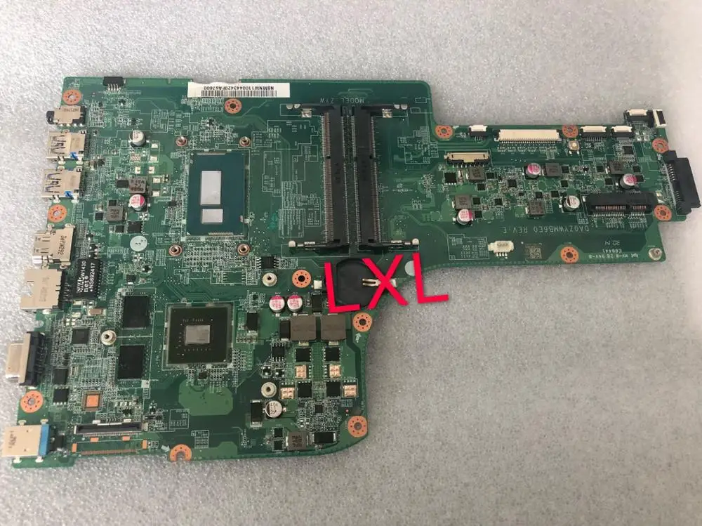 

Para Laptop motherboard NB. MNW11.002 acer aspire E5-771G E5-771 motherboard DA0ZYWMB6E0 REV: E COM I3 CPU 100% Test ok