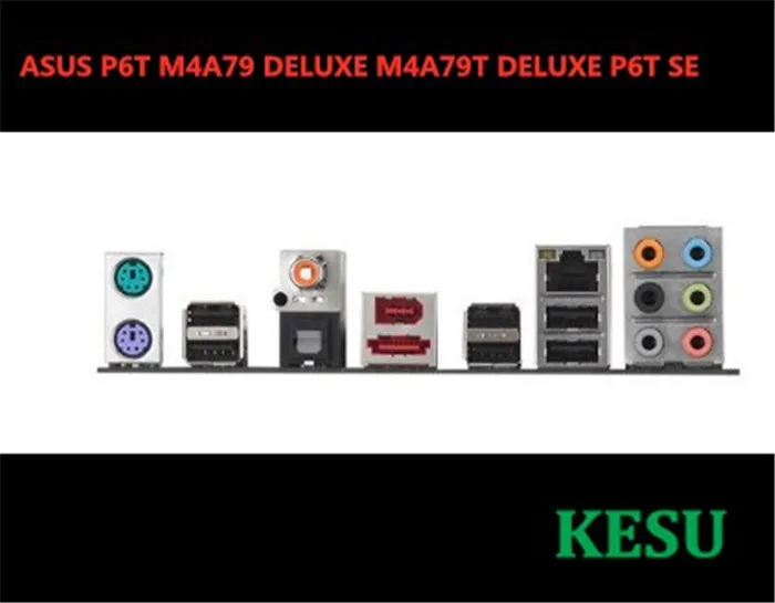 Новая защитная задняя пластина I/O кронштейн корпуса материнской платы для ASUS P6T