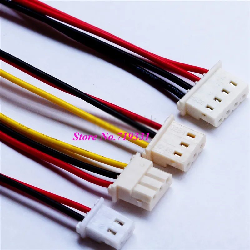 10 шт. Micro Mini 5264 гнездовой разъем с кабелем 2 3 4 5 6P DIY электронные аксессуары 54 мм