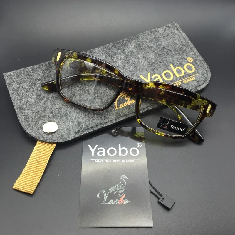 Yaobo очки Новые Винтажные Унисекс Мужские и женские модные ретро квадратные