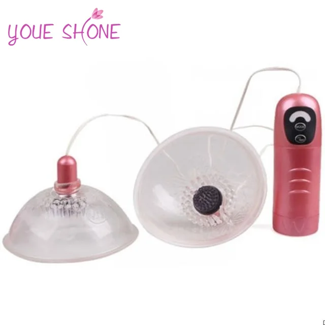 YOUE SHONE New Nipple Sucker Vibrator Massage Vacuum Cup Stimulator
