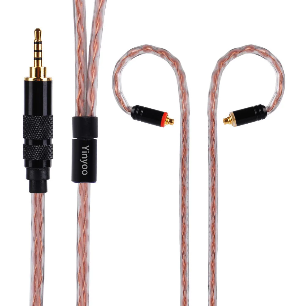 

8 Shares MMCX Cable for Shure SE215 SE535 SE846 2 pin for ZS10 ZST for Sony 3.5mm 2.5mm 4.4mm Balance Replaceable Cables