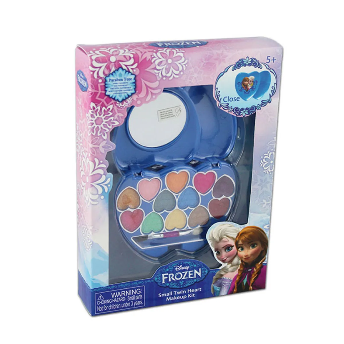 Disney Pretend Play Beauty Fashion Toys Frozen children's cosmetics heart-printing powder box girl makeup toy gift two Disney Pretend Play Beauty Fashion Toys Frozen children's cosmetics heart-printing powder box girl makeup toy gift two