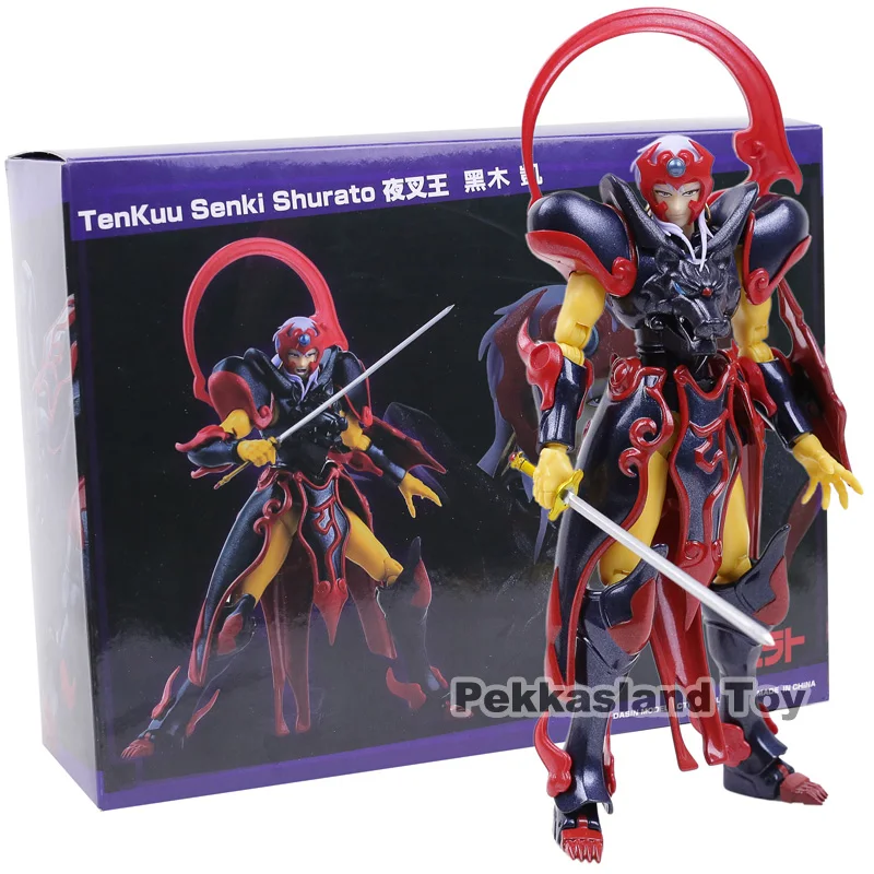 

Great Toys GT Dasin Model Tenkuu Senki Shurato with Kuroki Gai Metal Armor with Objec Action Figure Collectible Toy