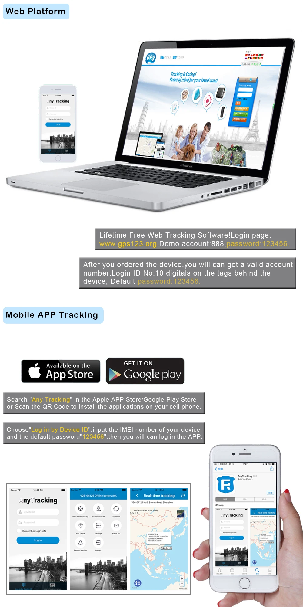tracker for car GPS Pet Tracker RF-V47 Cat GPS Tracking device Historical route Two-way Voice Communication Ringtone to find your pet SOS button gps locator