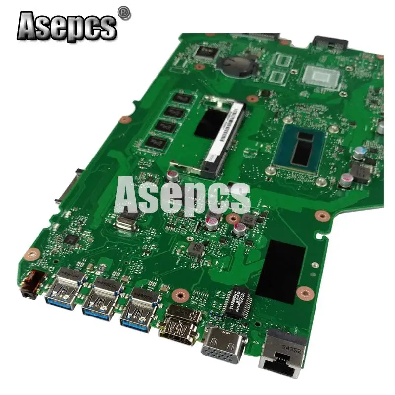 Asepcs X751LA материнская плата для ноутбука ASUS X751LA X751LAB X751LD X751L X751 тестовая оригинальная материнская плата 4G ram I7-4500U