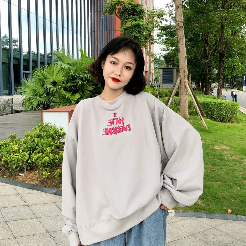 Women's Sweatshirts Japanese Harajuku Ulzzang Autumn Cute