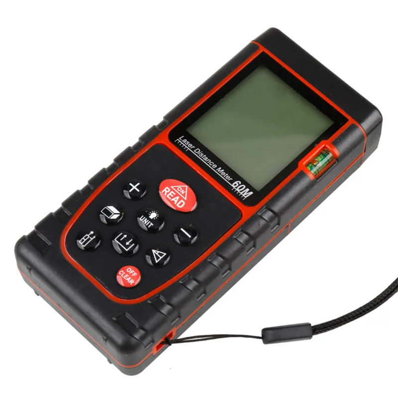 Laser Rangefinder Digital Laser Level Distance Meter Ruler Roulette 40M 60M Measuring Tape Build Measure Range Finder Test Tool Laser Rangefinder Digital Laser Level Distance Meter Ruler Roulette 40M 60M Measuring Tape Build Measure Range Finder Test Tool