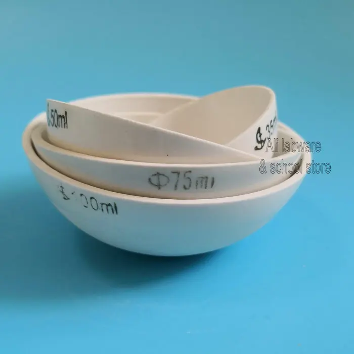 

1set 35ml to 300ml lab Ceramic Evaporating Dish With Spout For Laboratory experiment