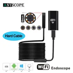 Antscope Wifi эндоскоп камера 8 мм 720 P Android IOS эндоскоп камера iphone USB труба инспекция Borecope камера 19