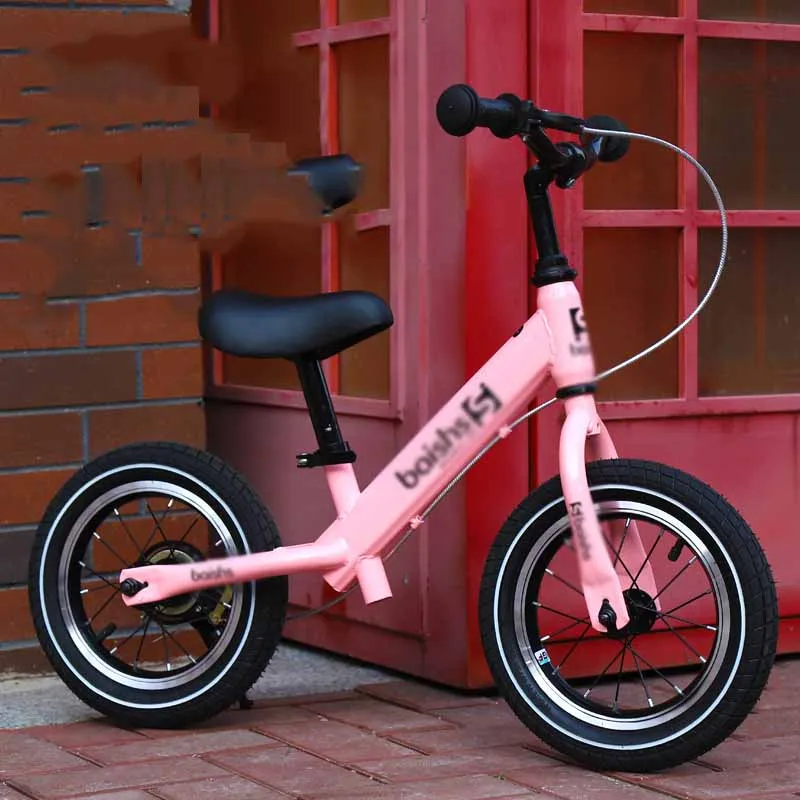 

Mini Brake Scooter Balance Bike Safe Big Wheel Adjustable Height Two-Wheel Scooter For Children Age 2-6