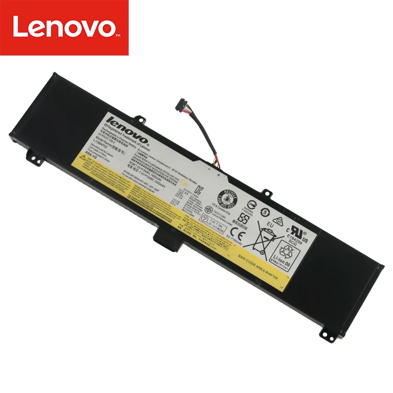 Аккумулятор для ноутбука lenovo Y50-70 Y70-70 Y70 121500250 планшет L13M4P02 L13N4P01 L13M4P02 7,4 V 54Wh