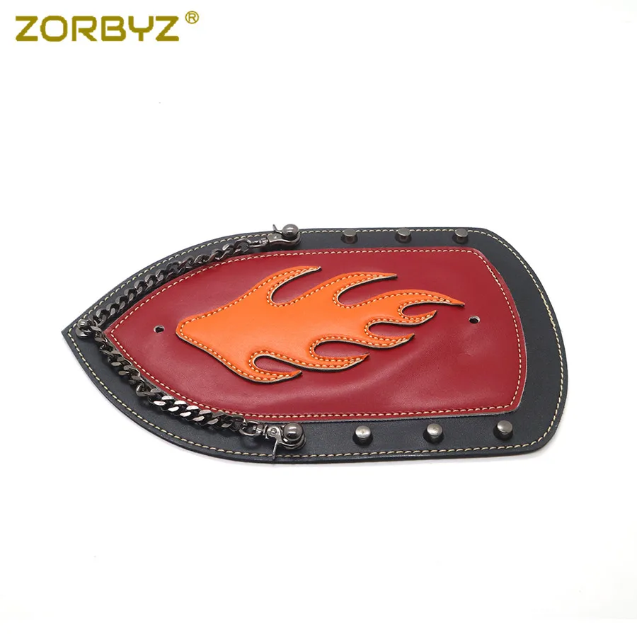 ZORBYZ Мотоцикл Пламя искусственная кожа простое заднее крыло для Harley Sportster XL Solo Seat на 2004