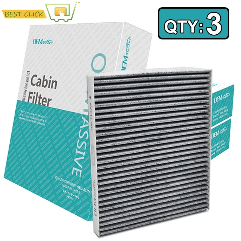 3x Car Pollen Cabin Air Filter 97133 2e200 97133 2e210 P8790
