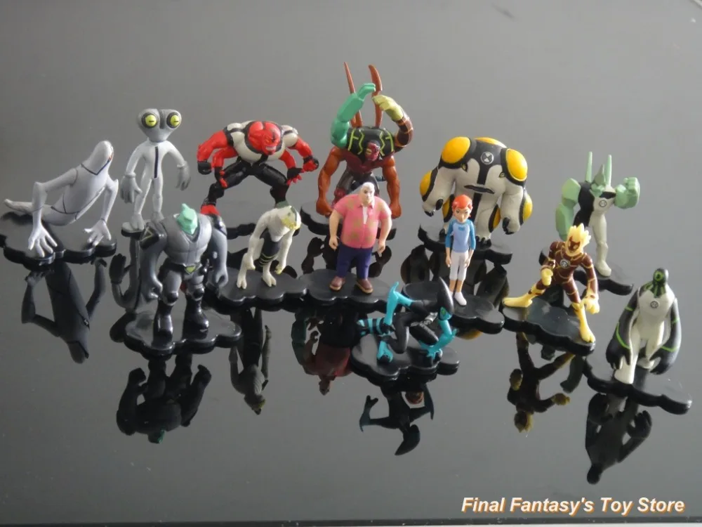 Upgrade Ben 10 Basic Action Figures Heatblast PVC Toys