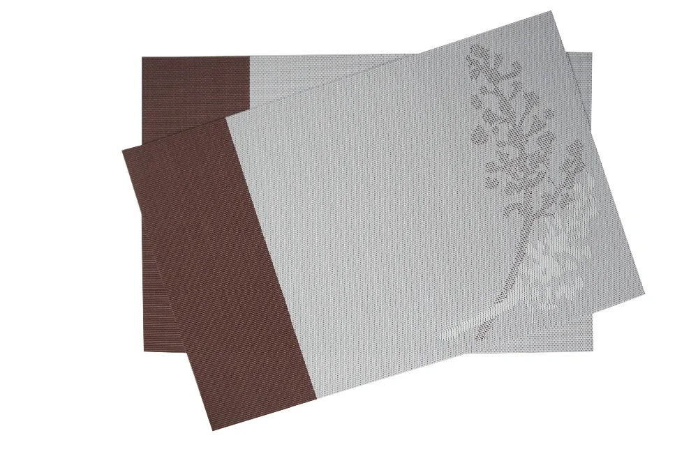 

Cosette Table Mats & Pads Set of 4 PVC Vinyl PlaceMats Cup Coaster Kitchen