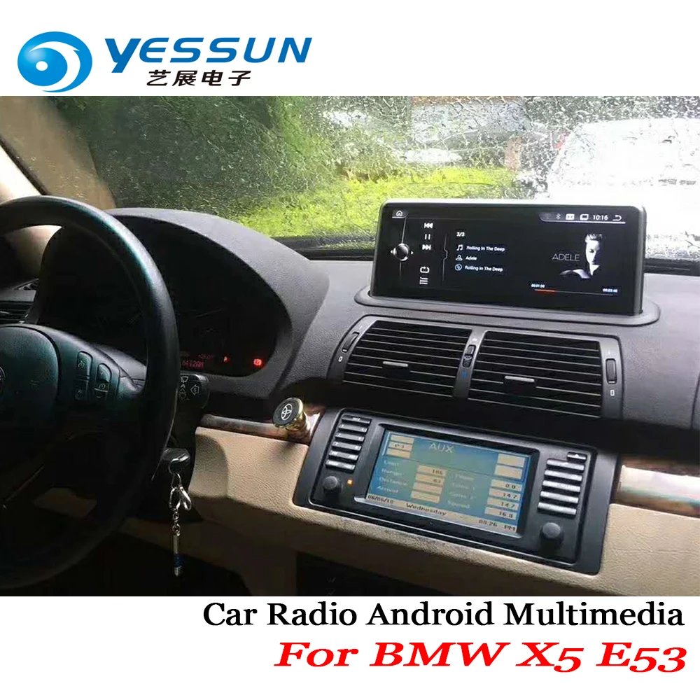 Для BMW X5 E53 1999~ 2003 2004 2005 2006 автомобильный Android Радио Стерео Аудио Видео плеер gps навигация HD экран мультимедийная система