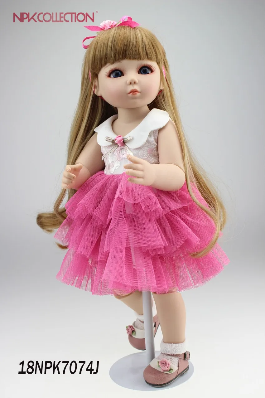 

NPK 2017 new 18inch beautiful SD/BJD doll handmade doll poseable with joints gifts for your daughter