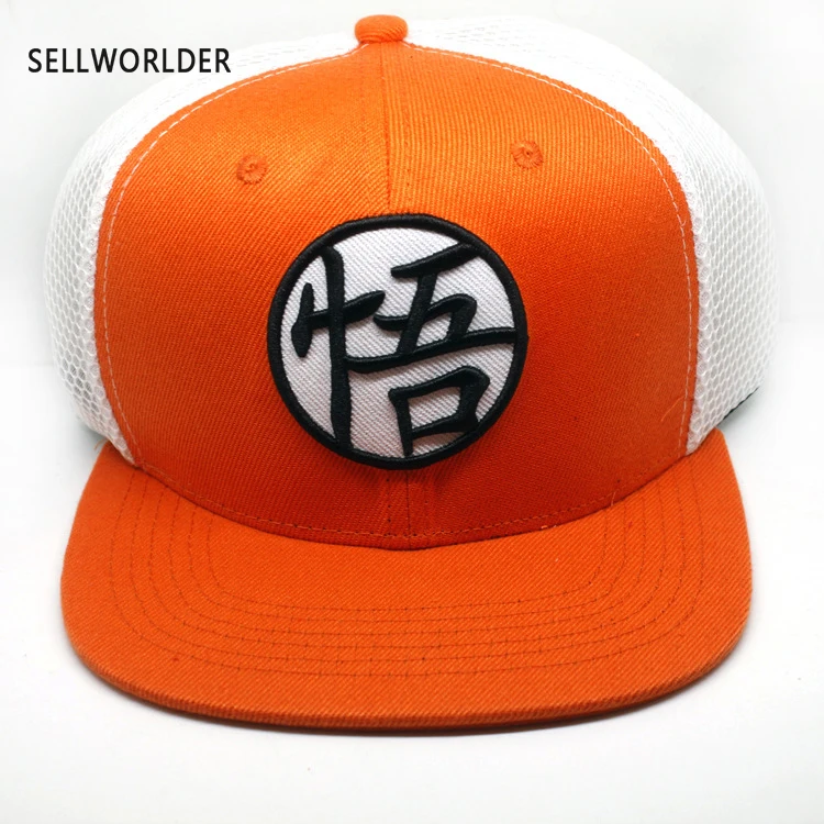 

2019 Dragonball Cartoon Character Mesh Ventilated Casual Hip-hop hat Baseball Caps