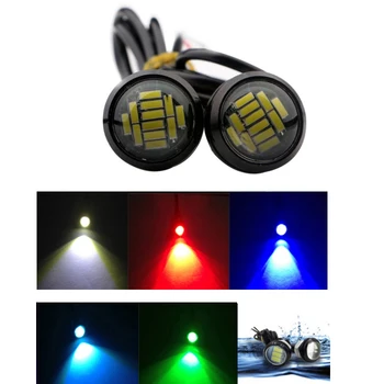 

White DC 12V Eagle Eye LED Light 4014 12SMD 23MM Daytime Running DRL Backup Light Car Auto Lamp 12 LED