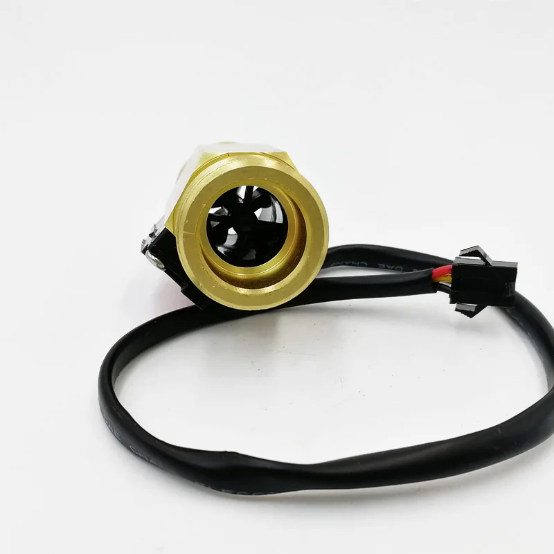 G3/4" water flow sensor Turbine meter Magnetic Hall effect sensor YF-B6 water flow sensor