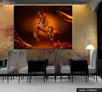 

Animal Abstract oil Painting Drawing art Spray Unframed Canvas kitchen kitchen brass square kitchen wall technical27100442