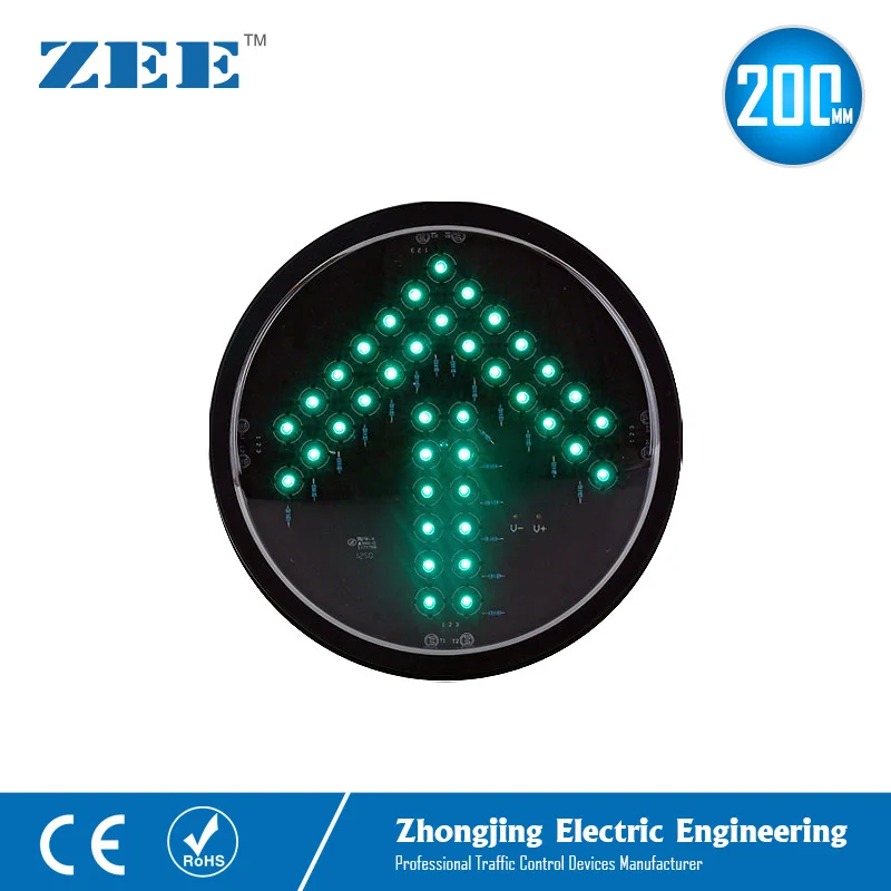 Buy 200mm Green Arrow LED Traffic Signal Modules LED