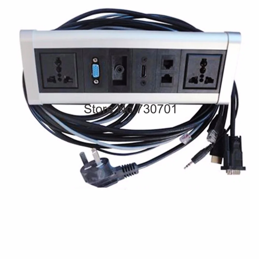 multi desktop mount socket