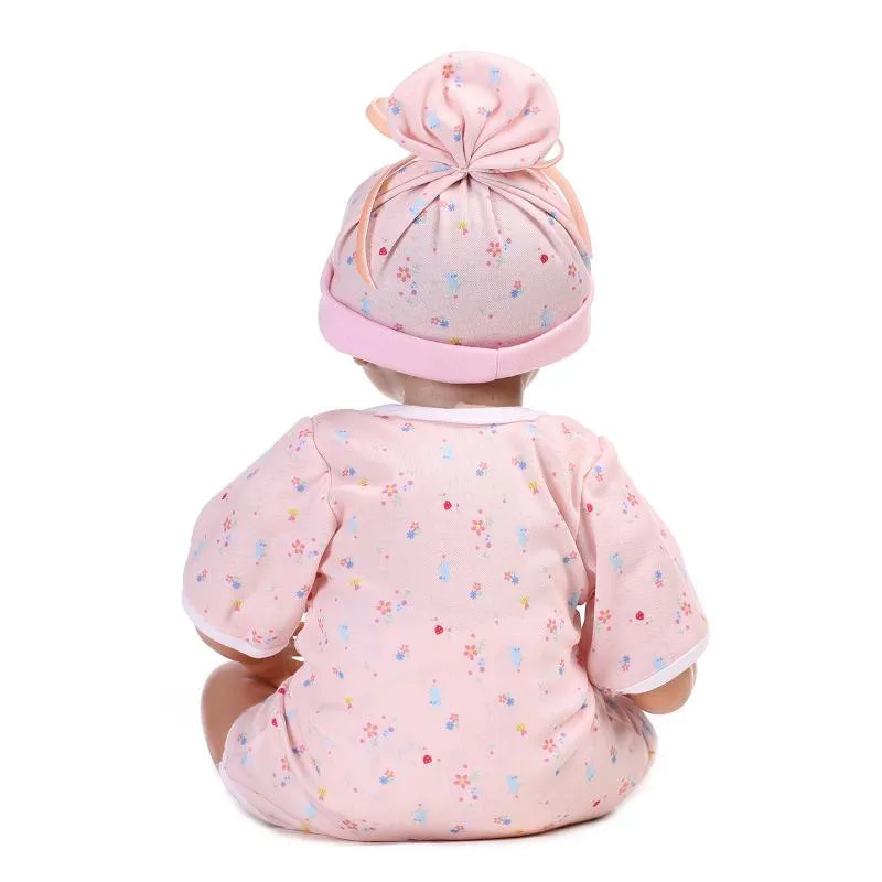 Новейший прекрасный спящий силиконовый Reborn Baby Dolls около 53 см как настоящие реалистичный Новорожденный ребенок Кукла Brinquedos Для детских подарков