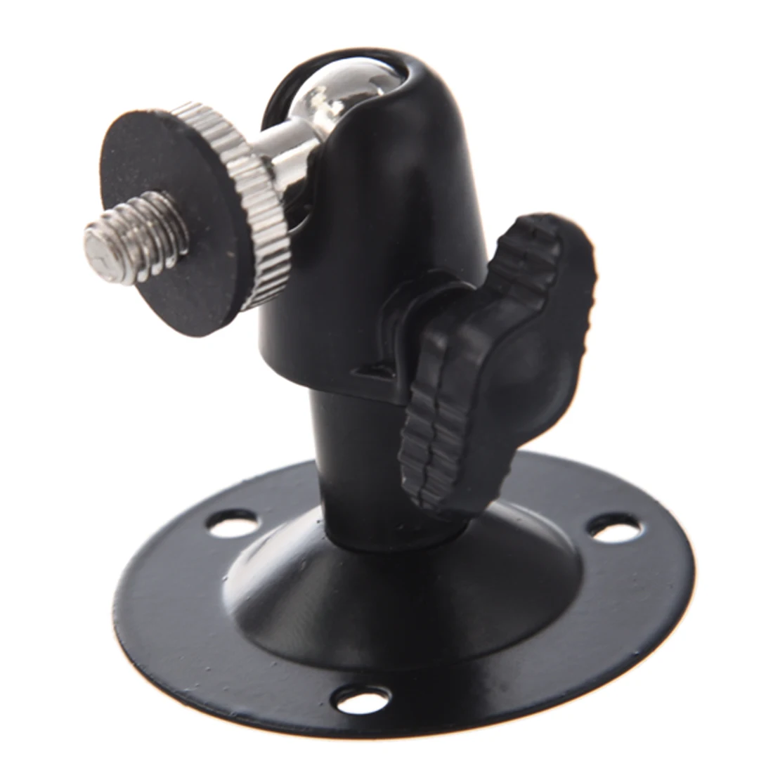 Wall mount black Metal surveillance camera wall mount 7,62 cmin