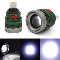Новый 3 режима Мини Тактический USB вспышка фонарь мощный светодиодный фонарик наружная дорожная лампа SF66