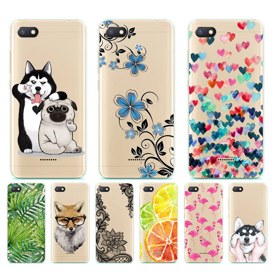 

Silicone Case on for Xiaomi Redmi 6 A case Redmi 6a case cover Xiaomi Redmi 6A Phone cases Coque skin Soft TPU Back Cover Bag