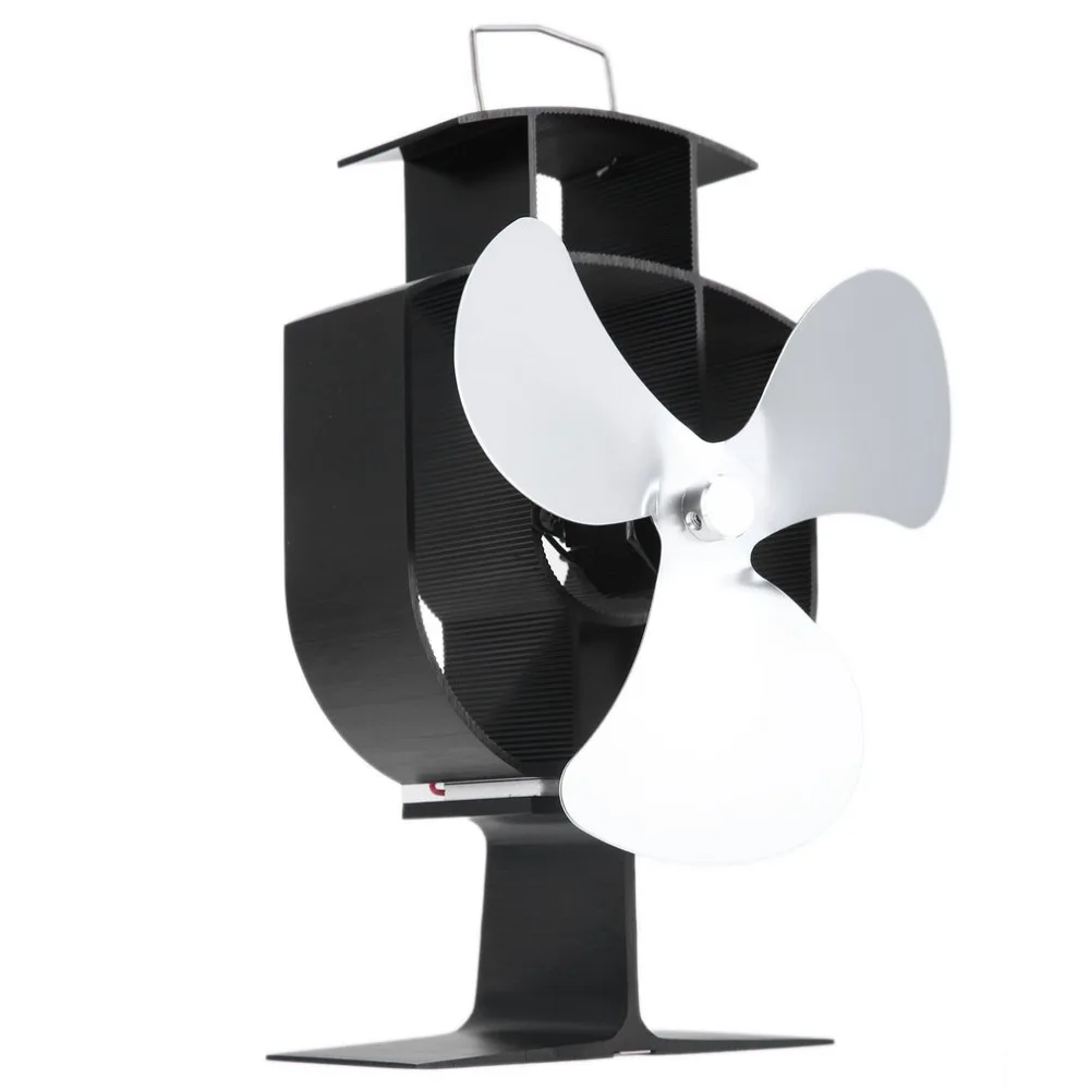 

Newest Ultra Quiet Eco Friendly Heat Powered Stove Fan Durable Use 3 Blade Stove Fan for Wood/Log Burner/Fireplace