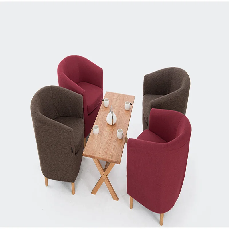 Wholesale! Wood living room sofa,Leisure cloth sofa Red Green Brown sofa set living room furniture modern chinese furniture