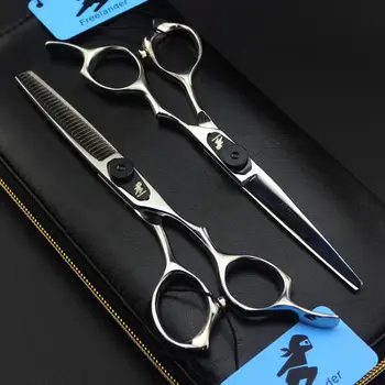 

Freelander Japan Steel 6 Inch Professional Hairdressing Scissors Hair Cutting Scissor Barber Shears Hair Thinning Scissors