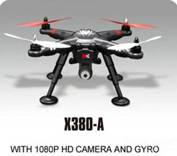 XK DETECT X380A 4CH GPS 2.4GHz RC Quadcopter with 1080P HD Camera+GYRO & Circle Hovering Headless Mode RTF