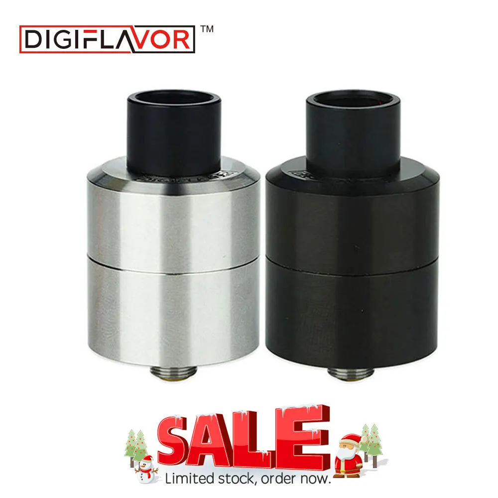 Рождество распродажа! Digiflavor Lynx RDA 25 мм MTL diy распылителя с 2 мл Ёмкость и воздуха Управление VS rdta geekvape peerless VAPE