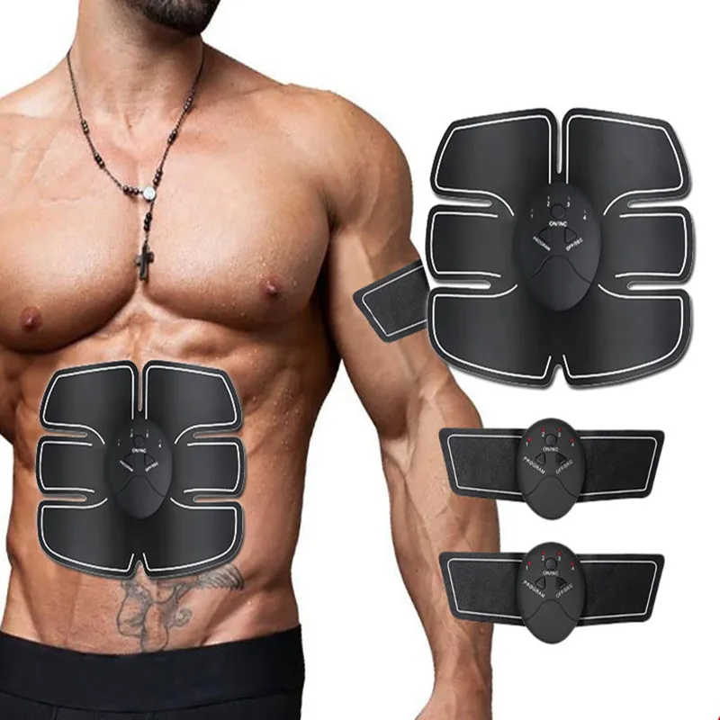 

Muscle Stimulator EMS Stimulation Body Slimming Machine Abdominal Muscle Exerciser Training Device Gear Workout Equipment