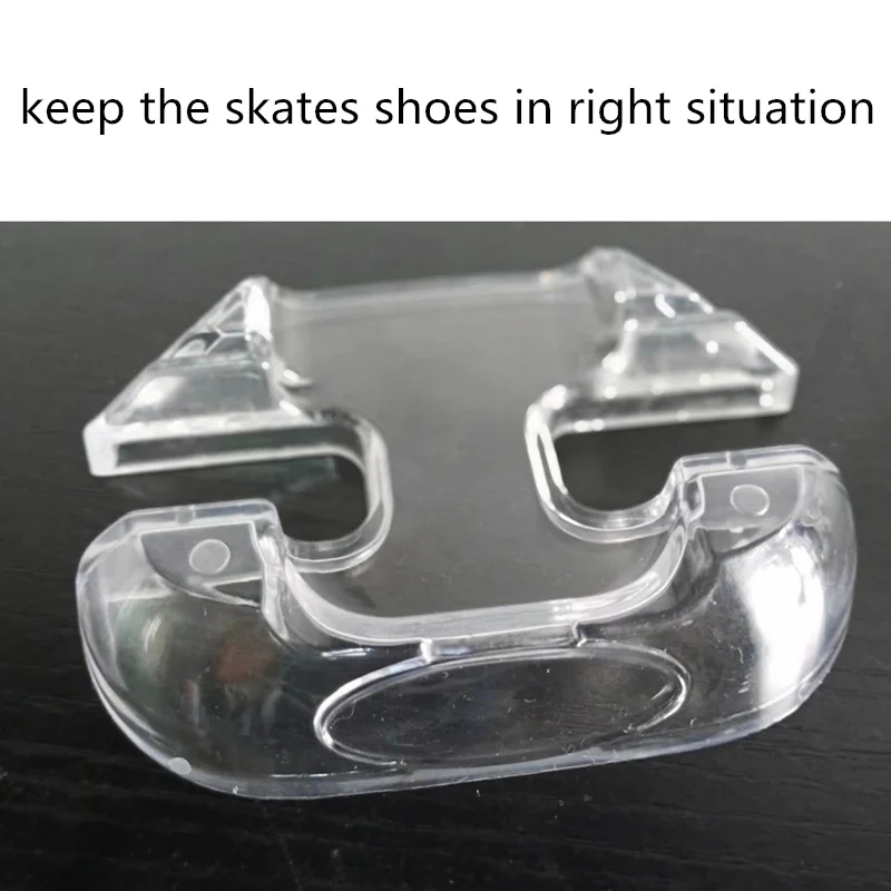 

Kids and Adults Inline Skates Stand FSK Slalom Skate Speed Skates Shoes Holder Transparent PVC Support for SEBA High HV HL KSJ