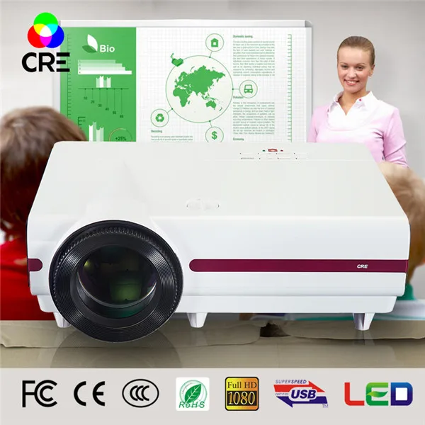 CRE X1500 LED Full HD School font b Overhead b font font b Projector b font