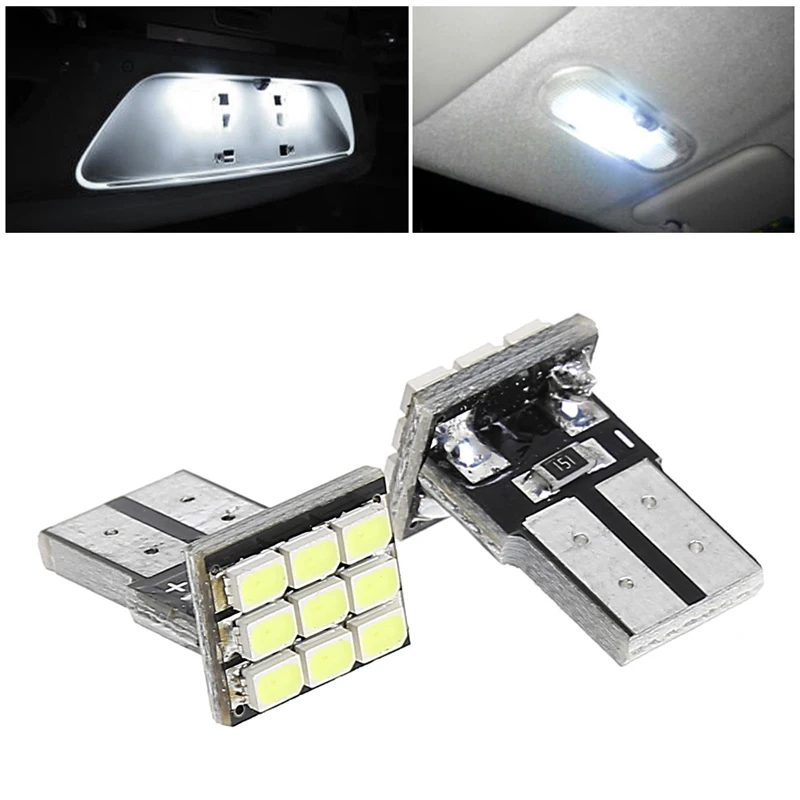 2X T10 194 168 W5W 9 светодиодный SMD 3528 Блан Клин voiture Clignotants ampoule lampe | Автомобили и
