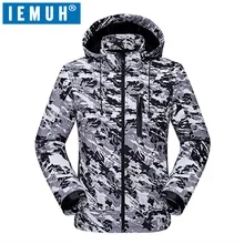 IEMUH брендовая уличная Осенняя мужская альпинистская походная флисовая куртка водонепроницаемая ветрозащитная теплая для лыжного спорта ветровка флиса Куртки