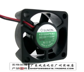 

For Bag 4020 4cm 12v 0.9w ball-and-roller silent fan kd1204pkb2