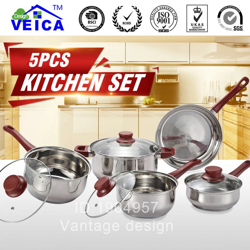 2016 Top Quality High-grade 5 Peices Cookware Set ...