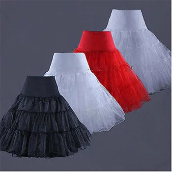 

Tutu Skirt Silps swing Rockabilly Petticoat Underskirt Crinoline fluffy pettiskirt for Vintage Women Gown